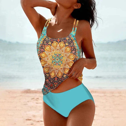 Tweedelige Bikini Met Bloemenprint | Zomer