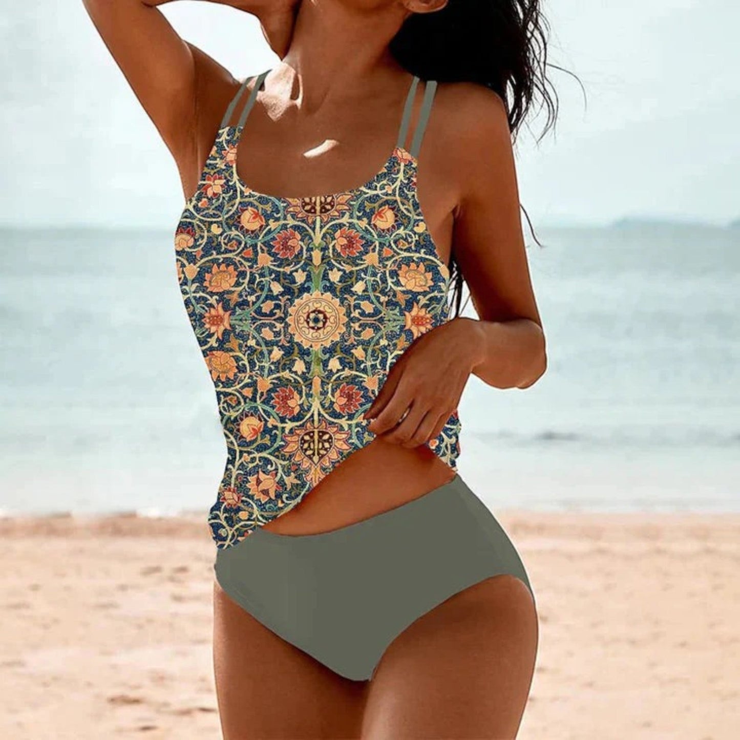 Tweedelige Bikini Met Bloemenprint | Zomer